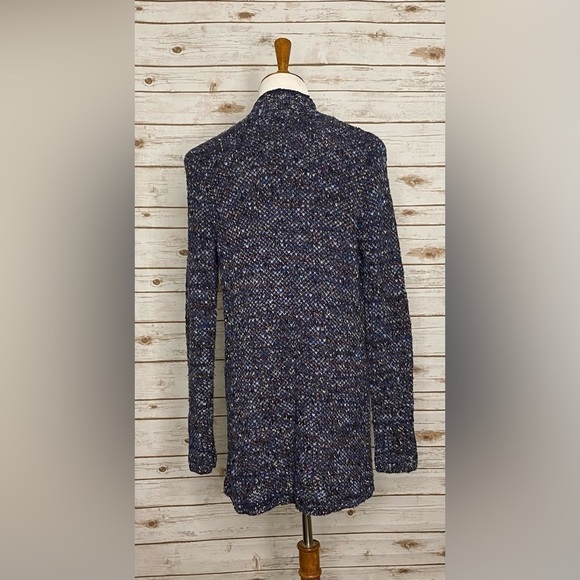 Coldwater Creek speckled open front cardigan sweater - Picture 4 of 5